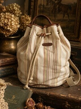 Vintage Ralph Lauren Bucket Sling Bag